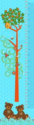 Mystic Forest by Fabri-Quilt - Height Chart
